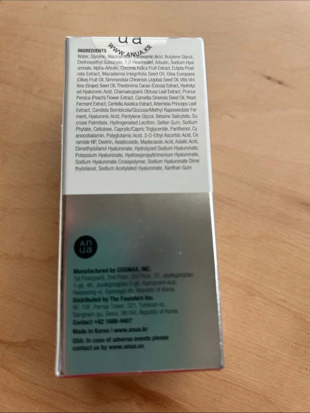 Anua niacinamide 10 + TXA 4 serum